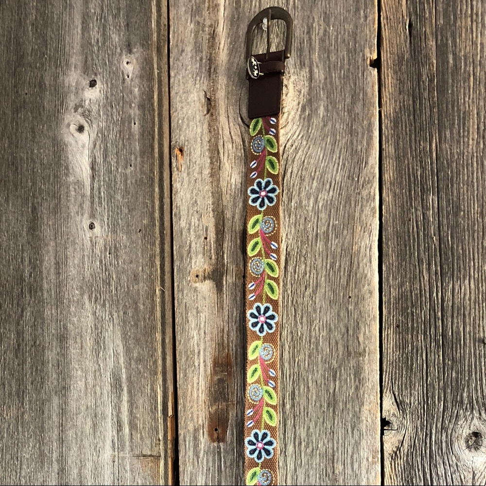 Equine Couture Floral Belt Medium